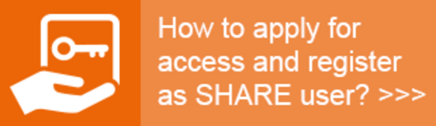 How to apply for access and register as a Survey of Health, Ageing and Retirement user?